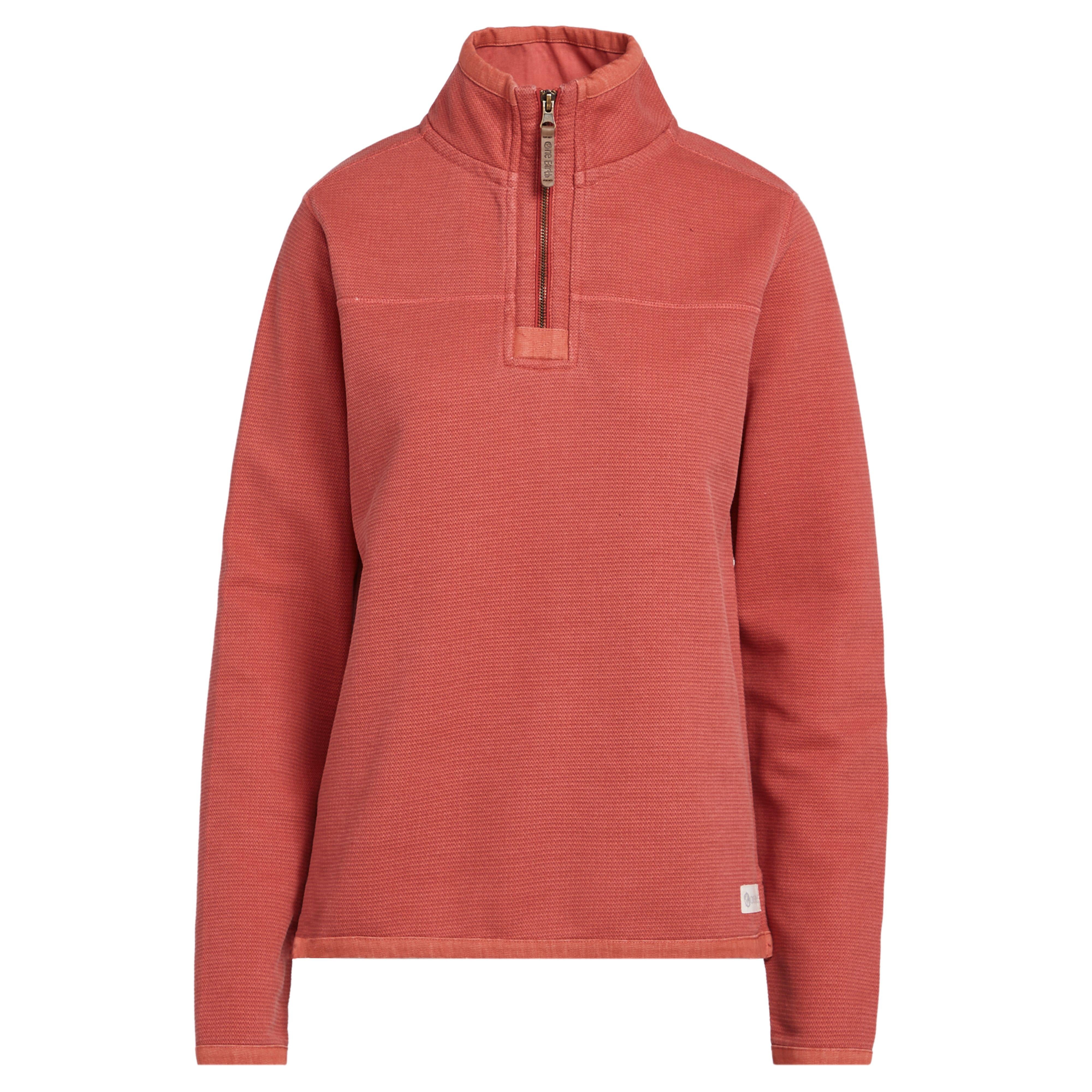 Women's Heavy Piqué Half Zip Pullover