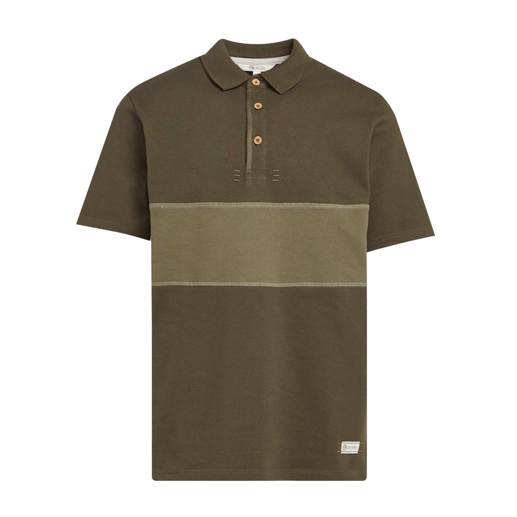 Men’s Combe Panel Polo Shirt