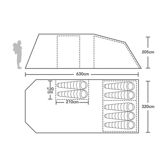 Adhara 700 Nightfall® Tent