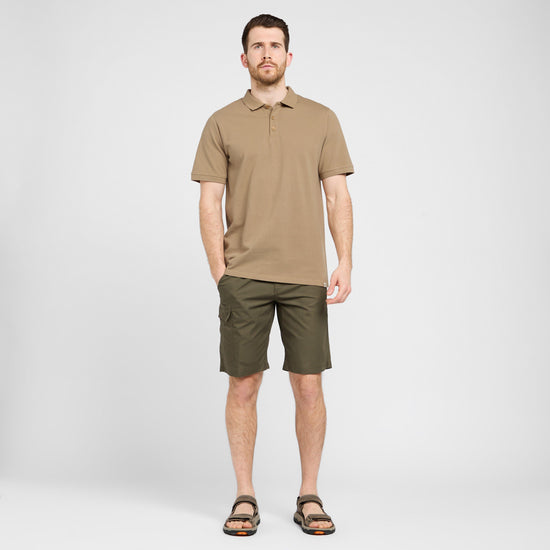 Men’s Washed Polo Shirt