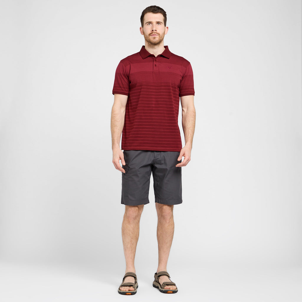Men's Striped Polo Shirt