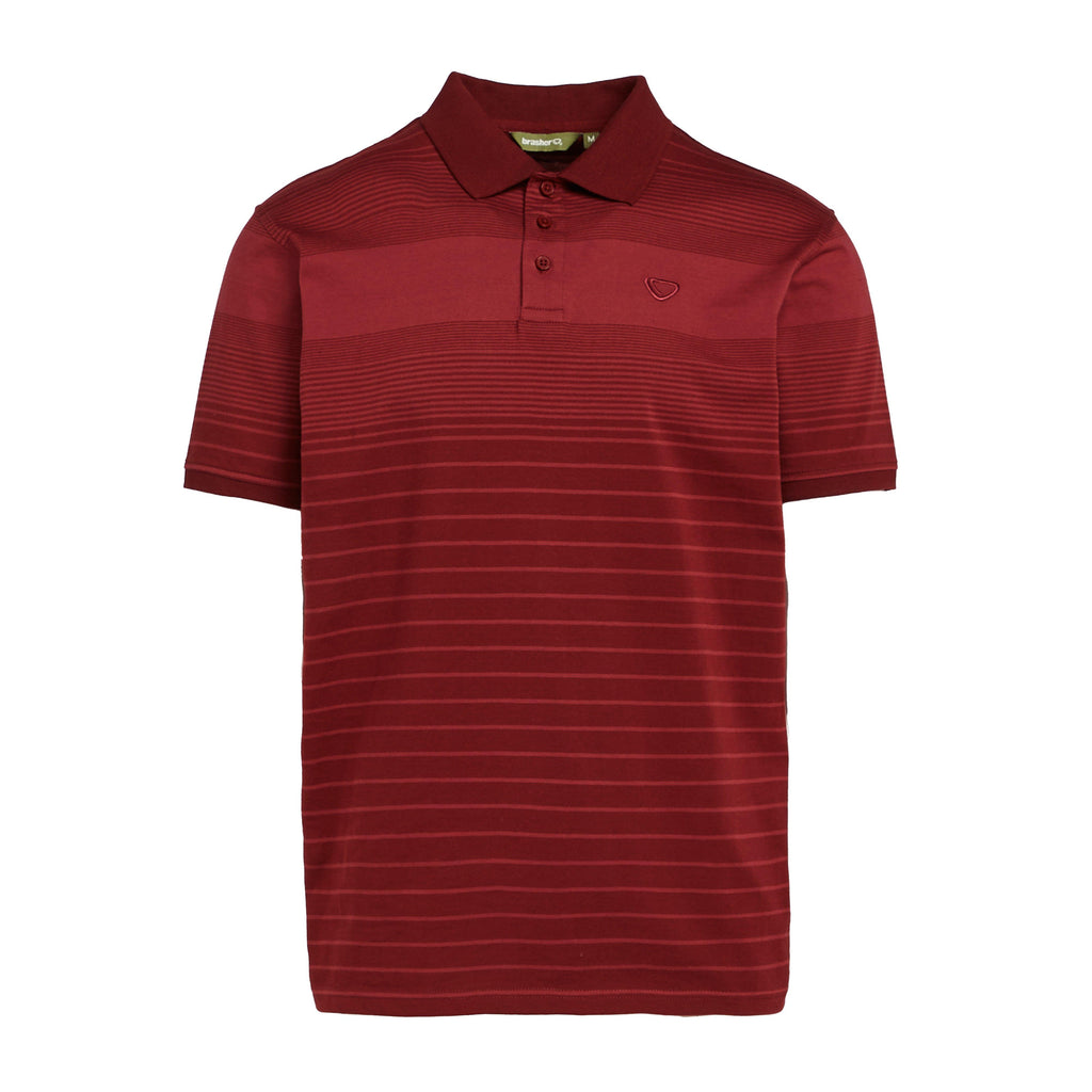 Men's Striped Polo Shirt