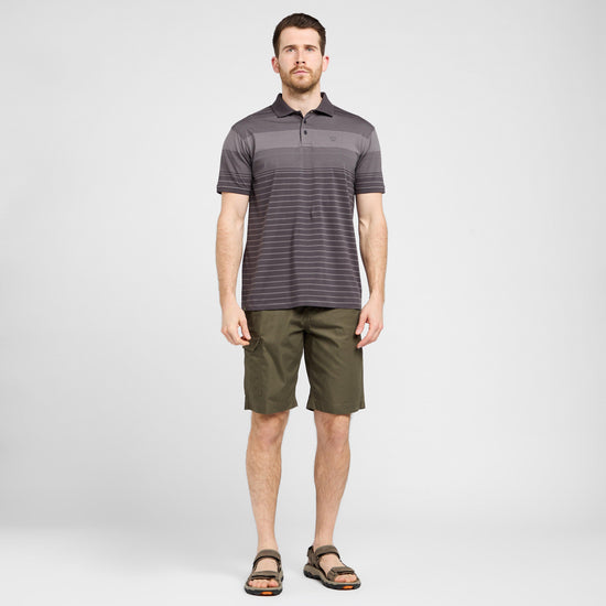 Men's Striped Polo Shirt