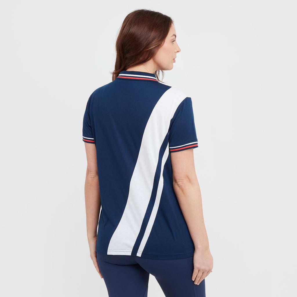 Women's Evelyn Team Polo Top Navy