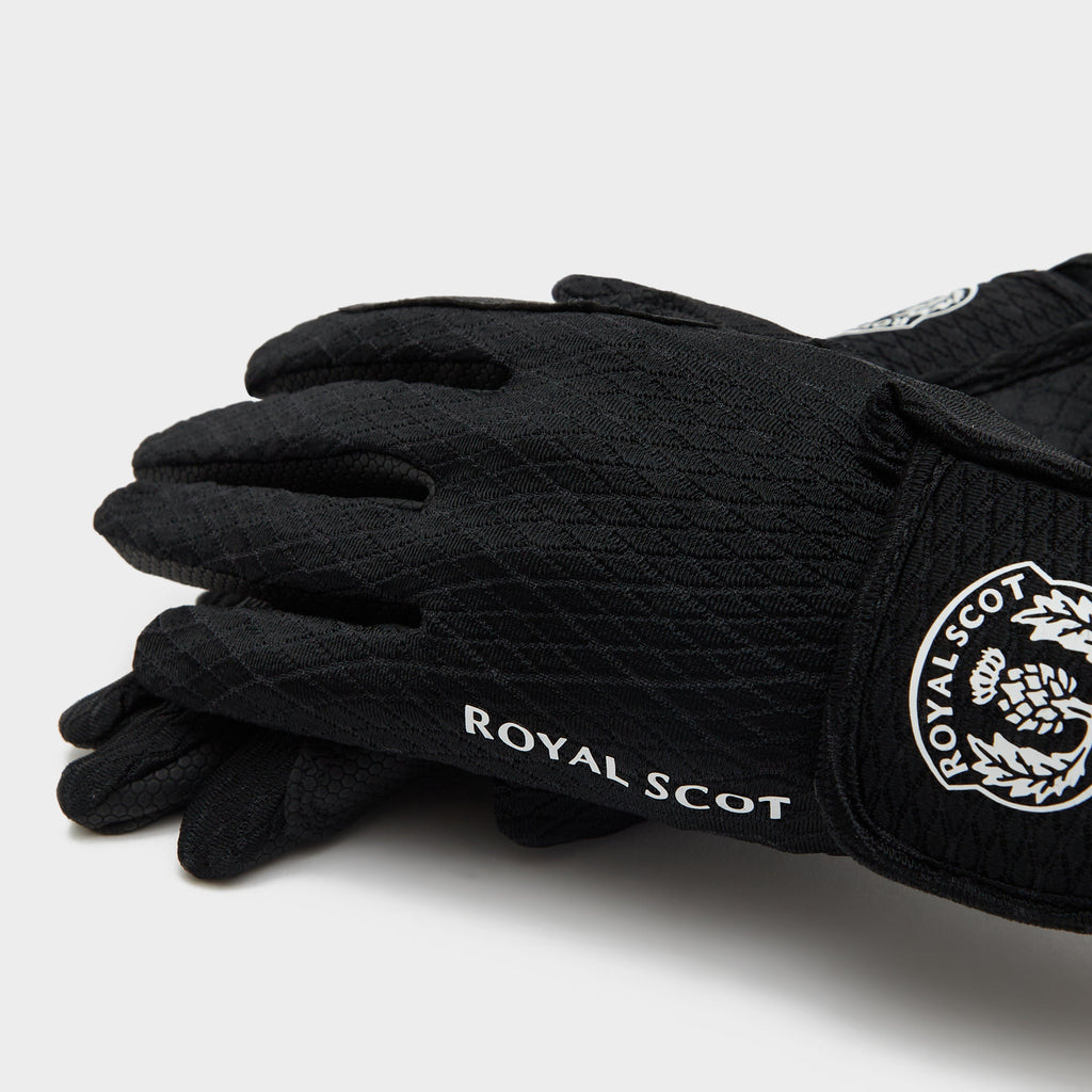 Adult Silicone Riding Gloves Black