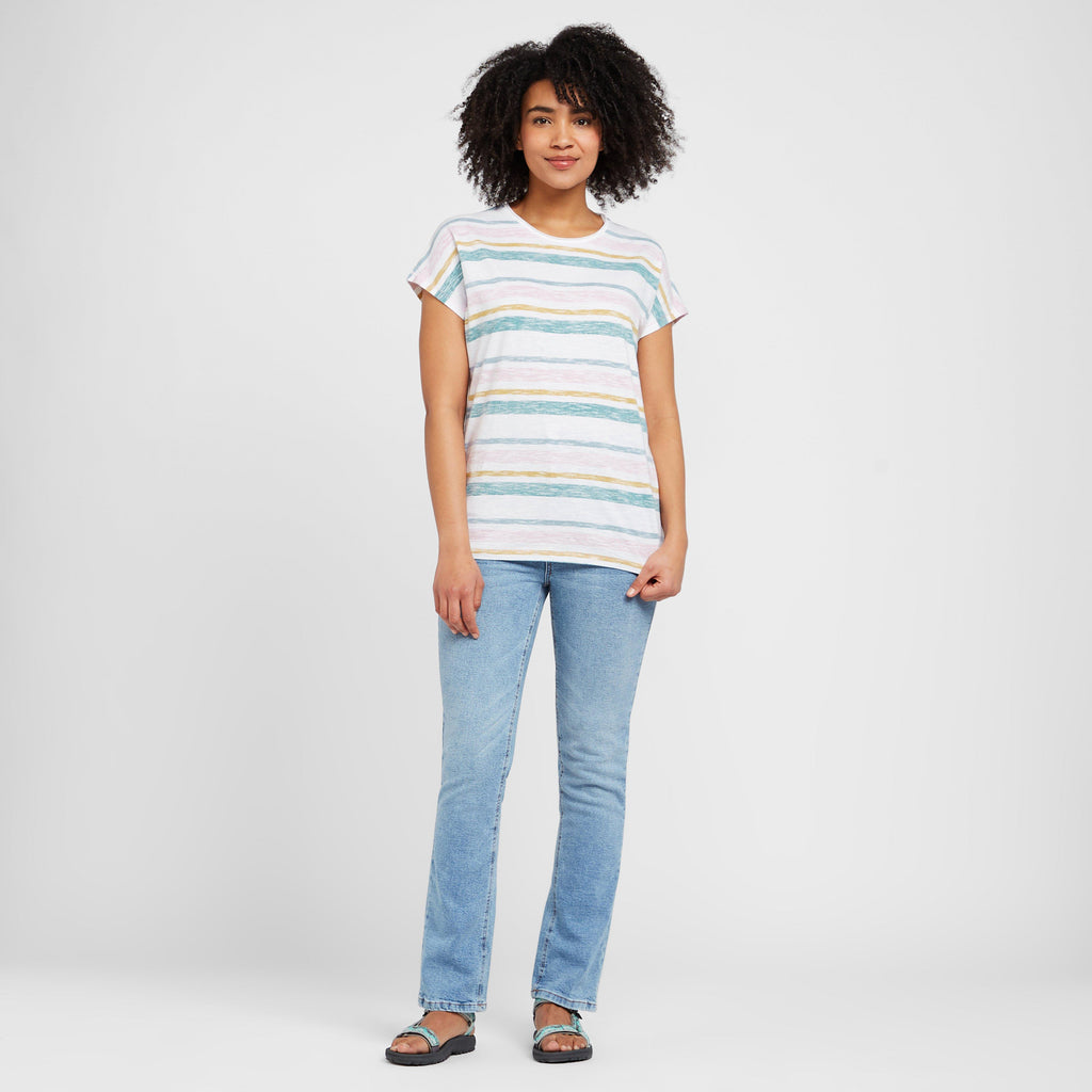 Women’s Sora Organic Stripe T-Shirt