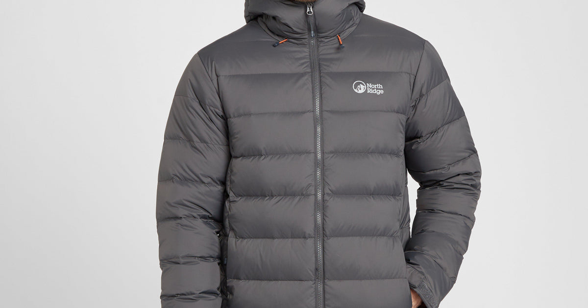 Grey North Ridge Men's Tech Down II Jacket – Millets