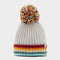 Kids’ Striped Bobble Beanie Hat