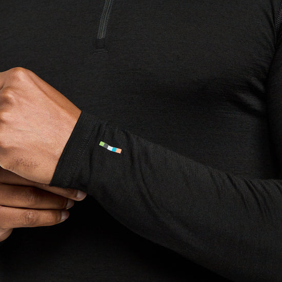 Men's Classic All-Season Merino Half-Zip Baselayer Top
