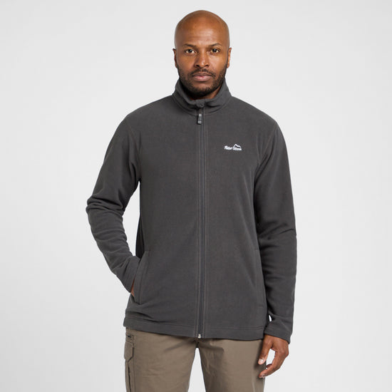 Mens Bracken Full Zip Fleece Grey