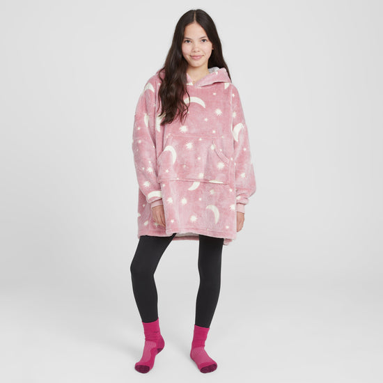 Kids’ Glow in the Dark Oversized Hoodie