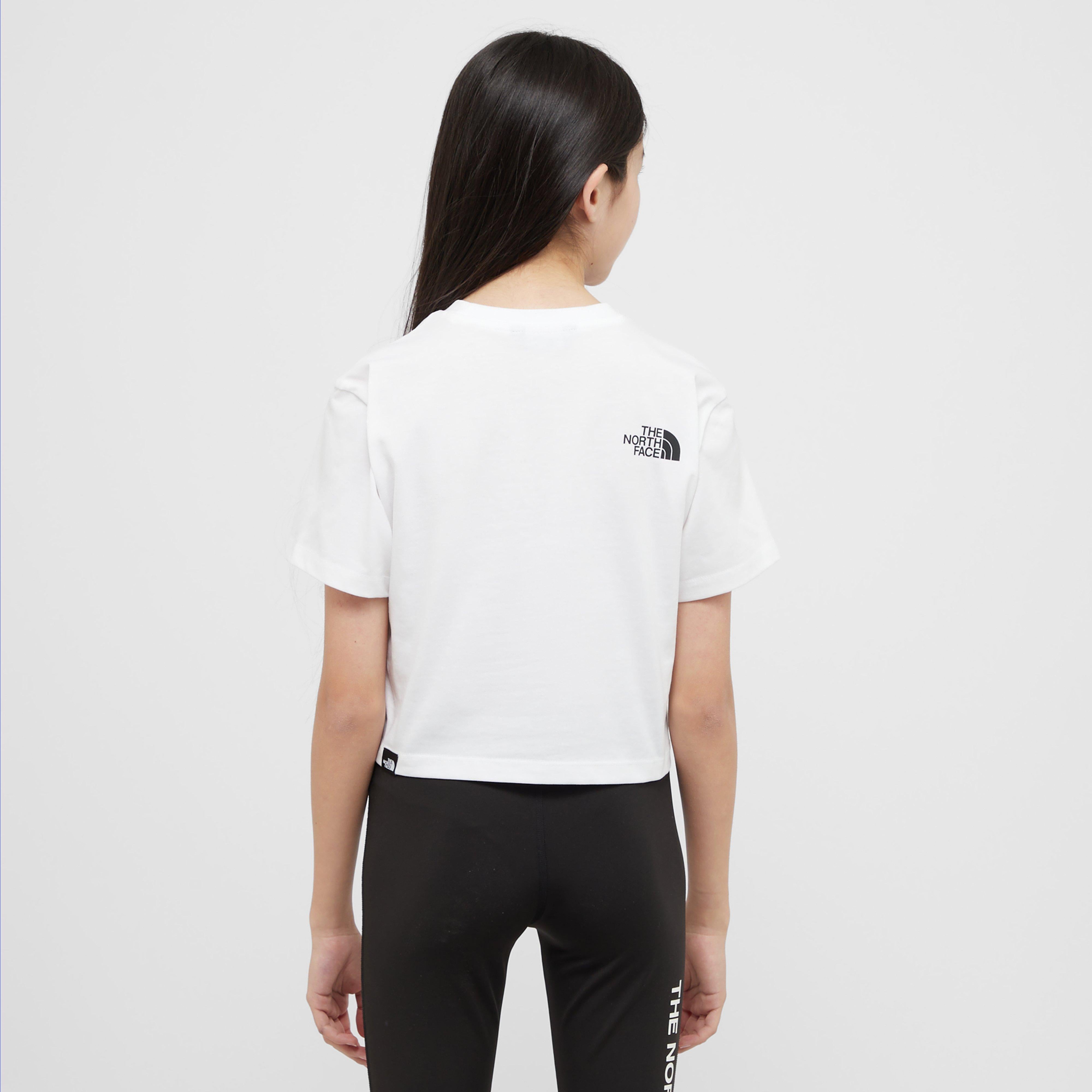 Girls' Small Logo Crop T-Shirt Junior