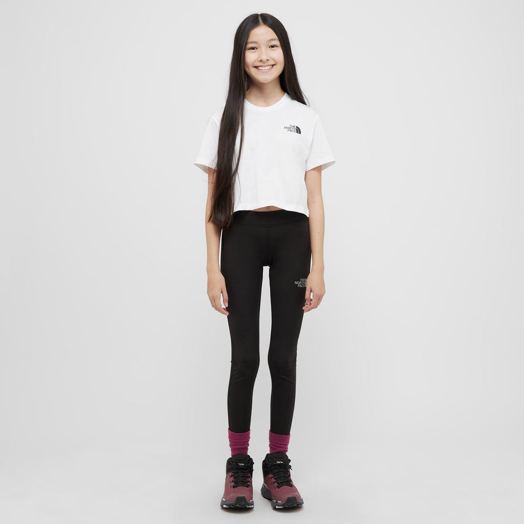 Girls' Small Logo Crop T-Shirt Junior