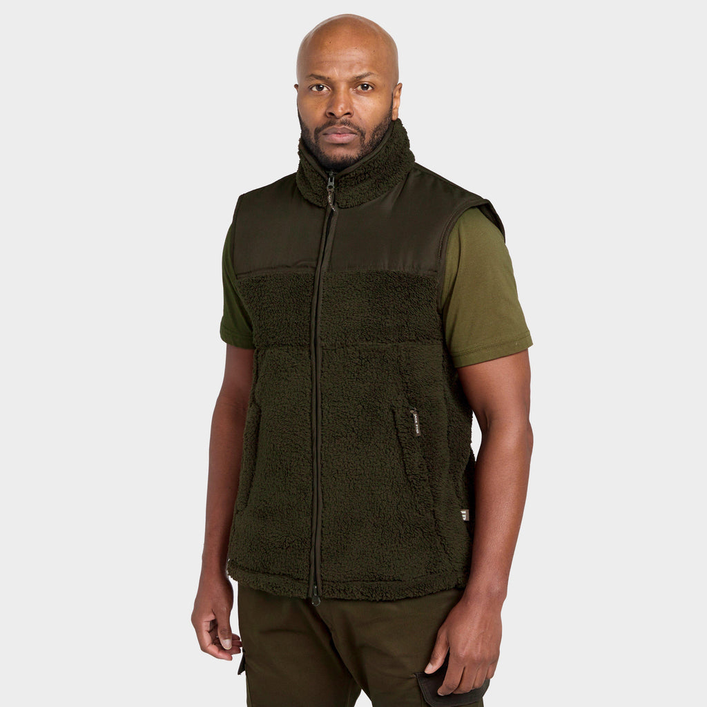Sherpa Fleece Gilet