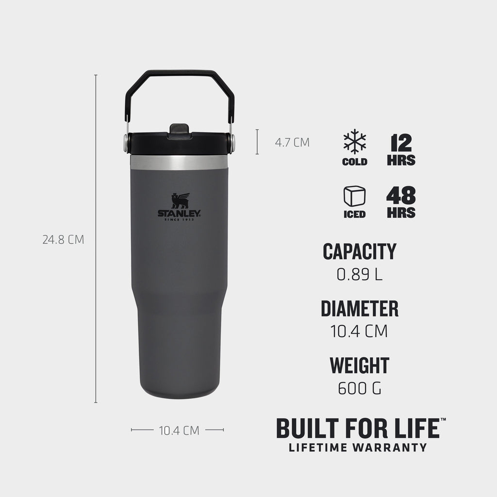 IceFlow™ Flip Straw Tumbler 0.89L