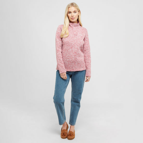 Women’s Safi Recycled Button Neck Fleece