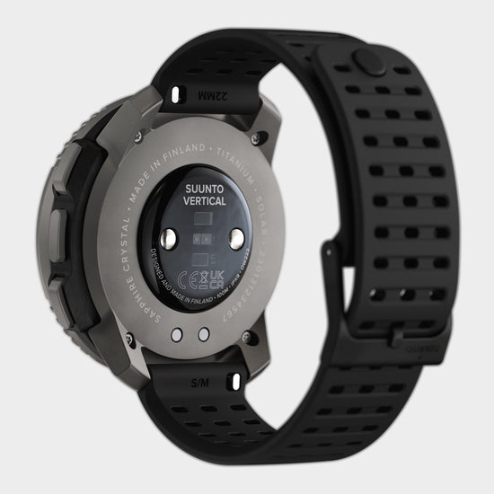 Vertical GPS Watch Titanium Solar Black