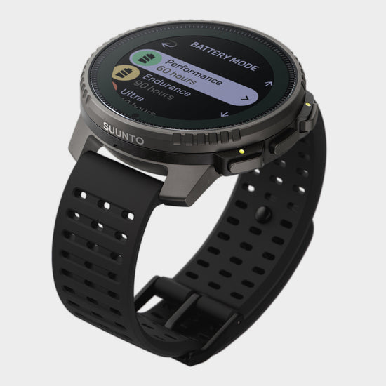 Vertical GPS Watch Titanium Solar Black