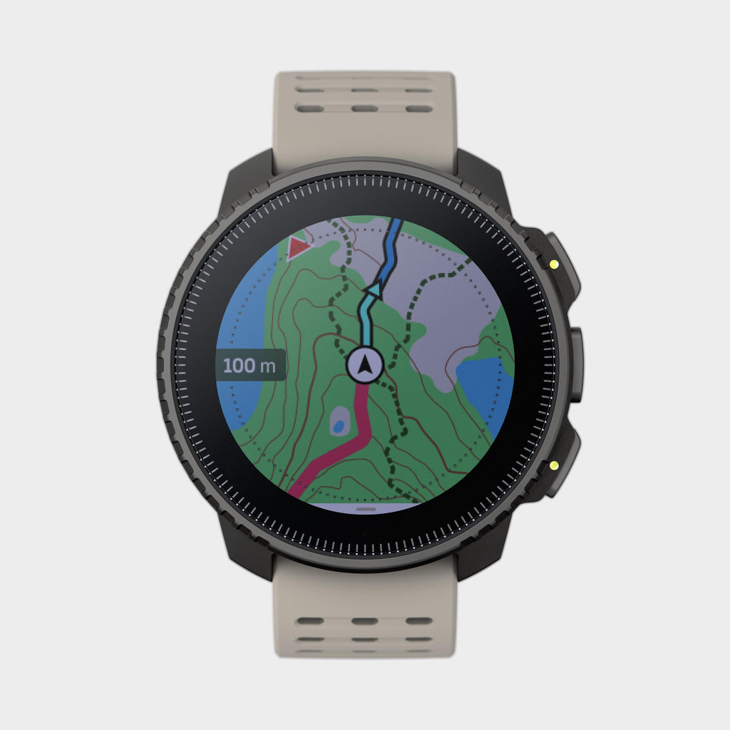 Vertical GPS Watch Black Sand
