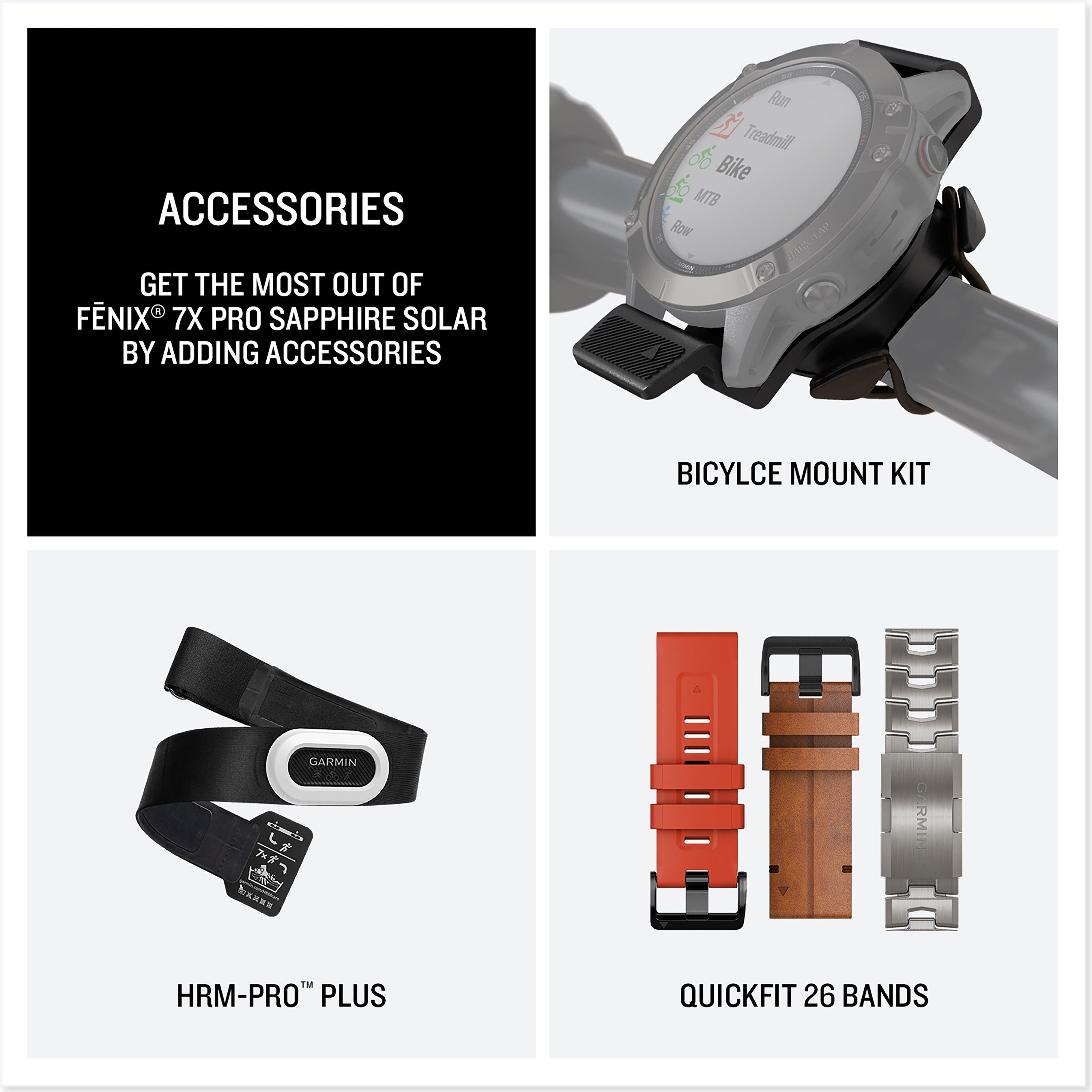 fenix® 7X Pro Sapphire Solar Edition