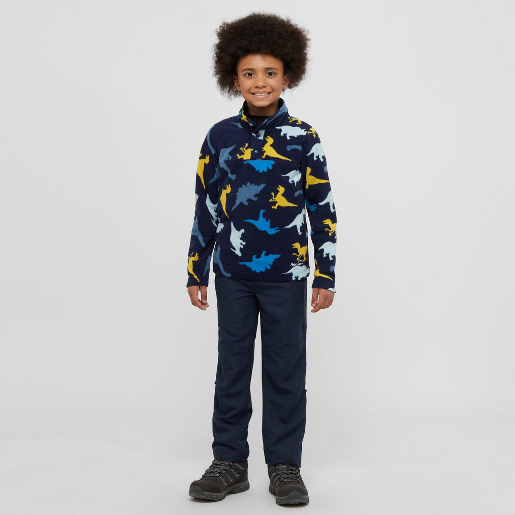 Kids’ Dinosaur Snap Fleece