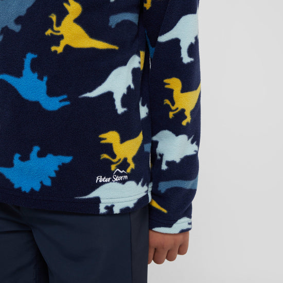 Kids’ Dinosaur Snap Fleece