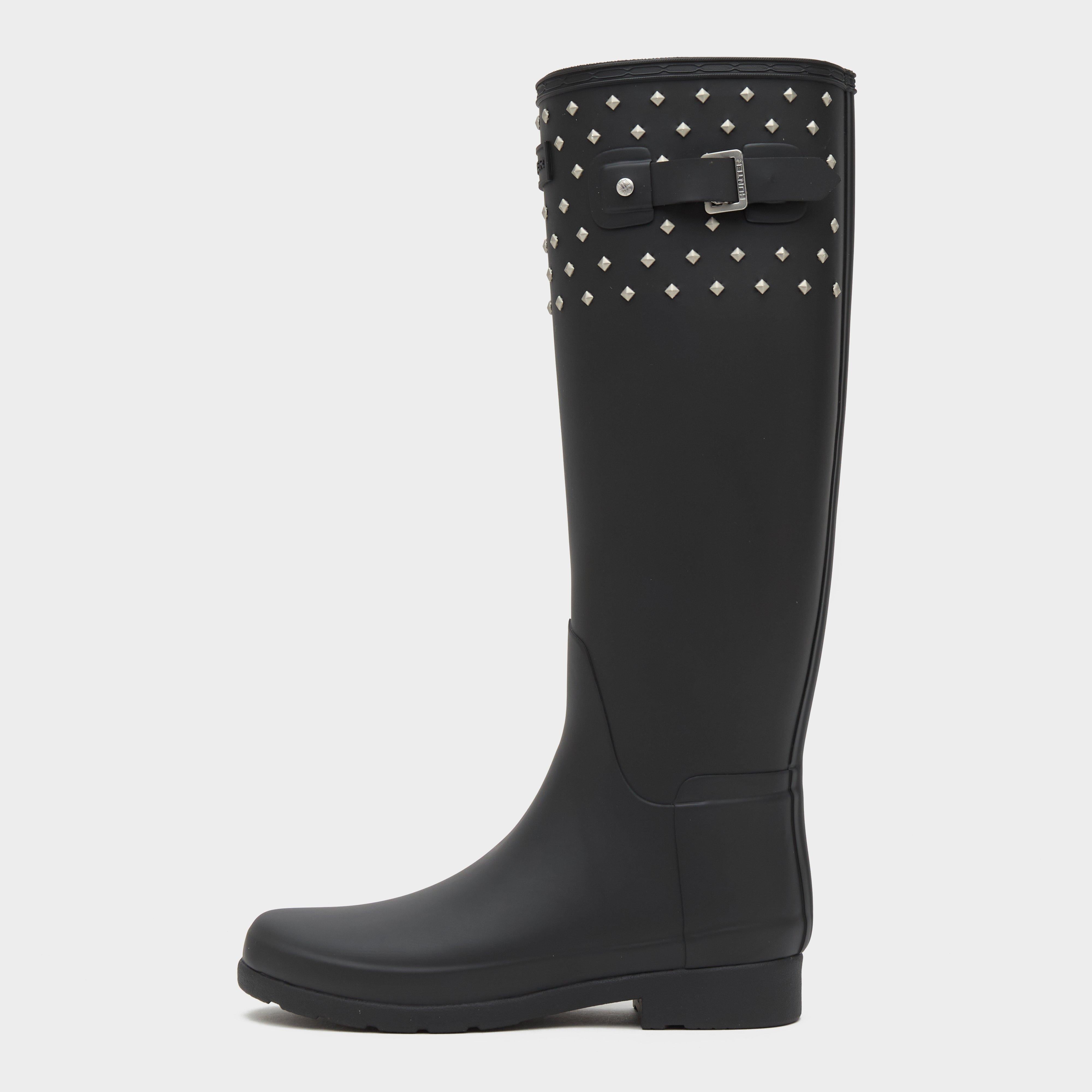 Women’s Refined Tall Studded Cuff Wellington Boots
