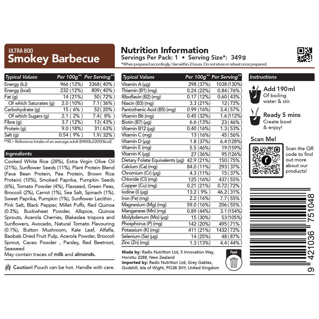 Smokey Barbecue Meal 800