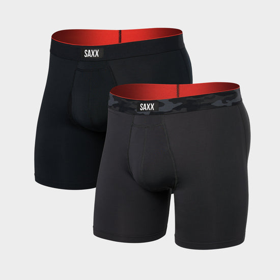 Men's Multi-Sport Boxer Briefs 2 Pack