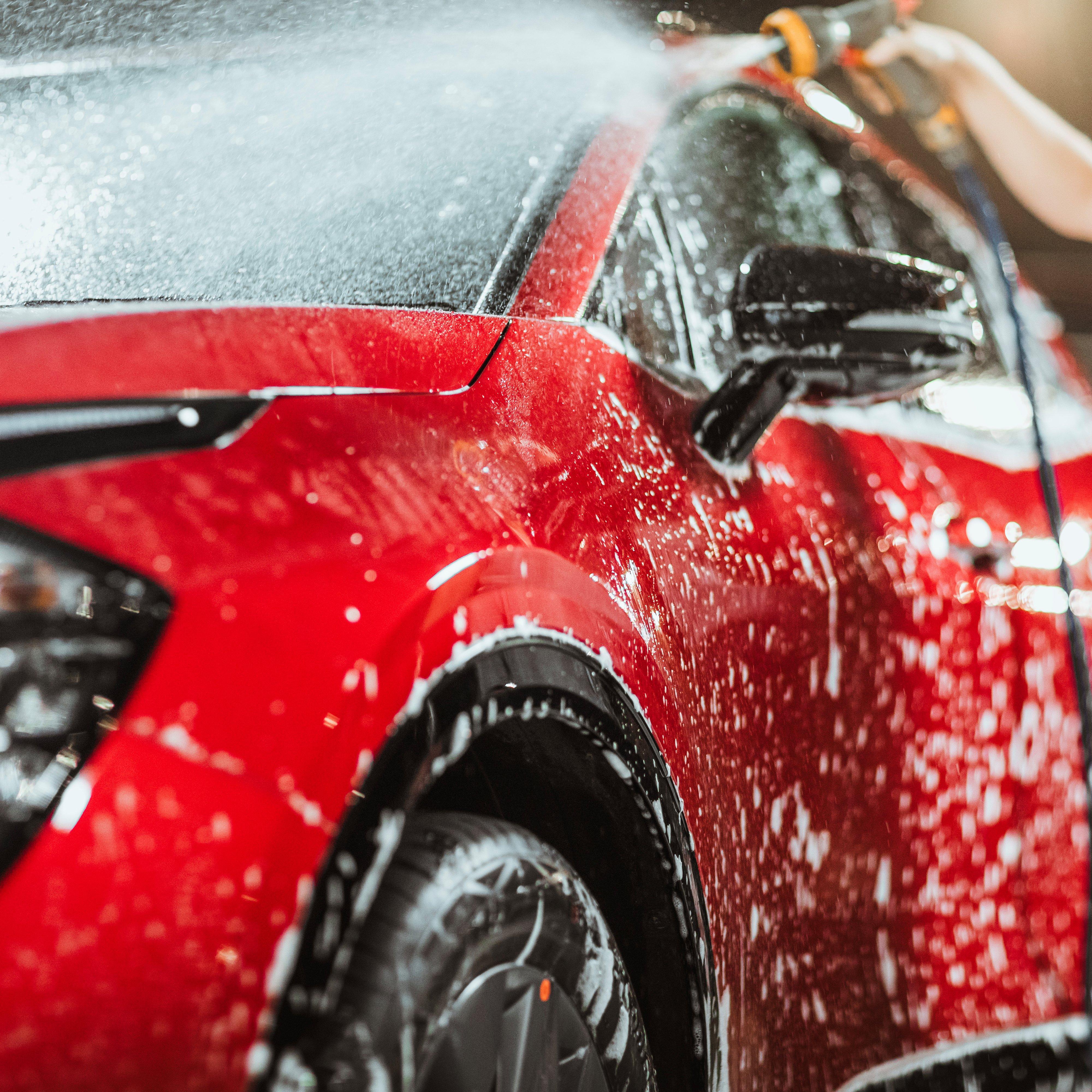 Foaming Car Wash
