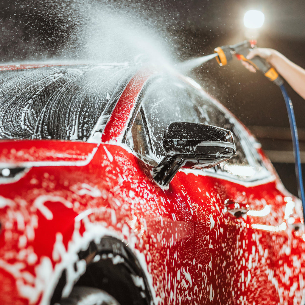 Foaming Car Wash