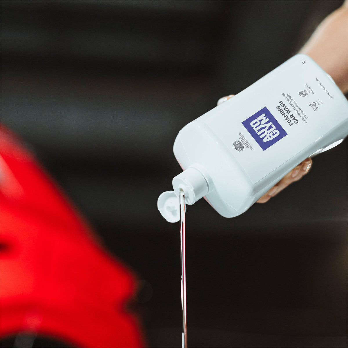Foaming Car Wash