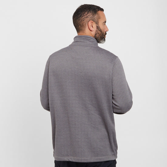 Men’s Sterling Herringbone 1/4 Zip Fleece