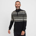 Men’s Yarmouth Fair Isle Half Zip Sweater