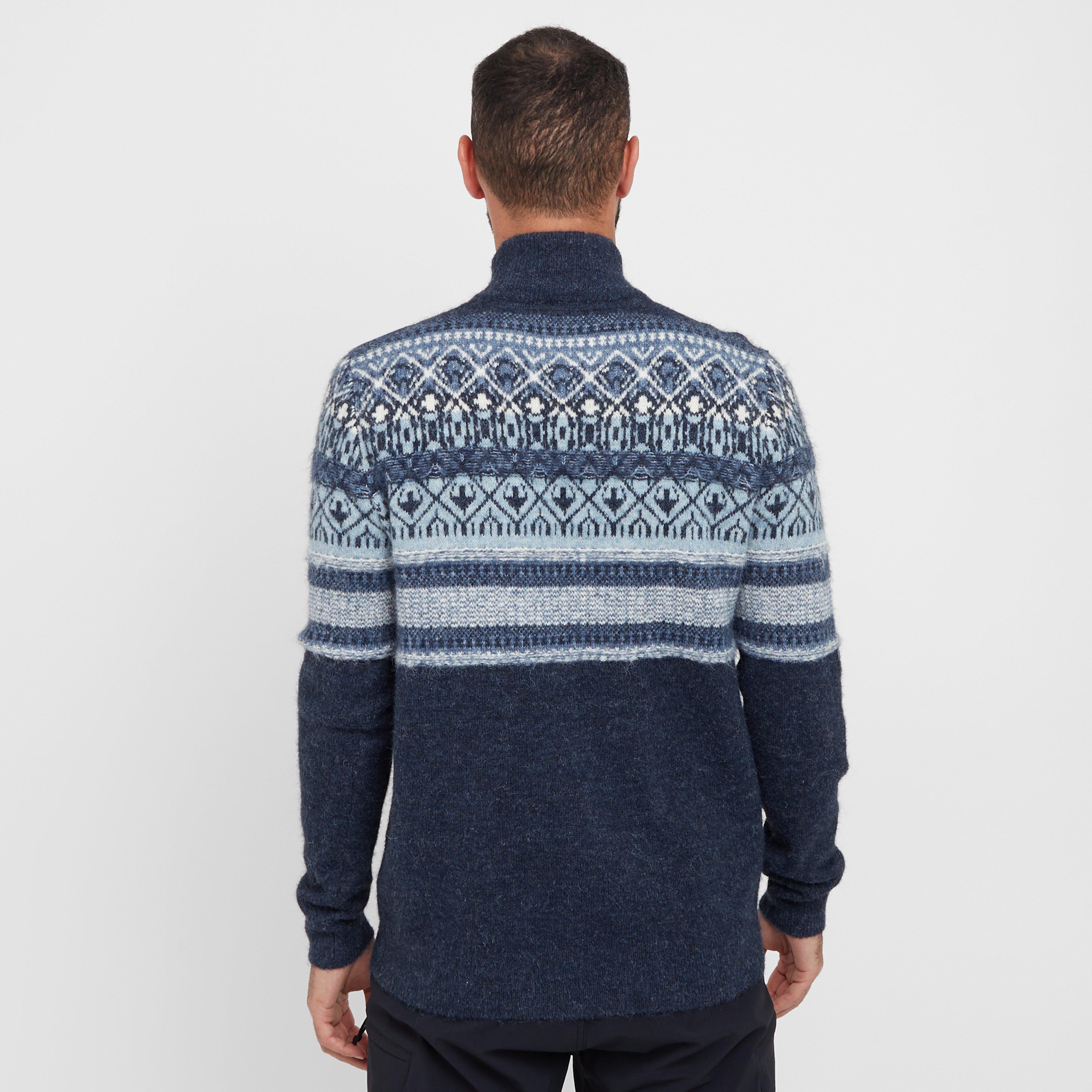 Men’s Yarmouth Fair Isle Half Zip Sweater