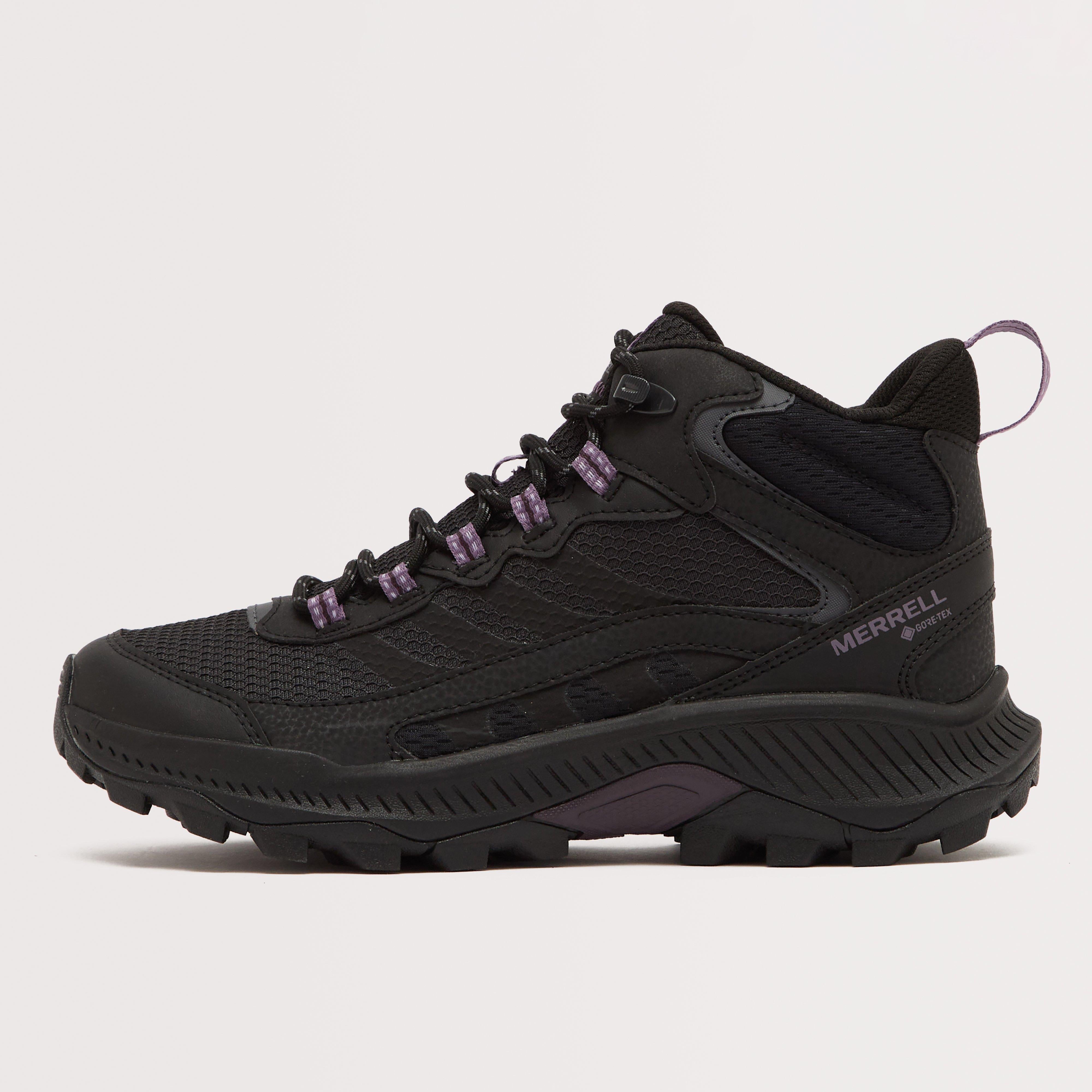 Black Merrell Women's Speed Strike 2 GORE-TEX® Mid Walking Boots