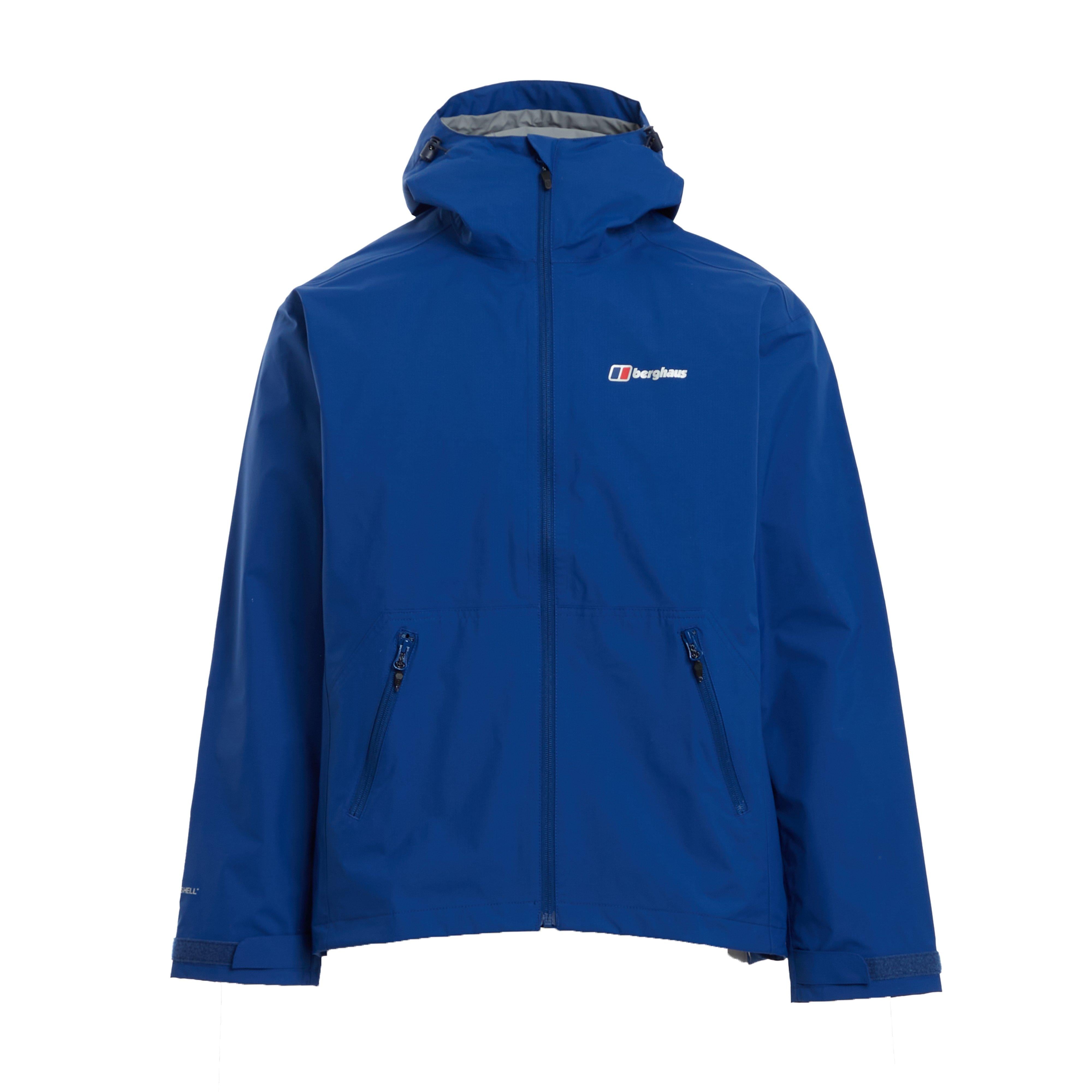 Blue Berghaus Men's Stormcloud Waterproof Jacket – Millets Blue Berghaus Men's Stormcloud Waterproof Jacket – Millets