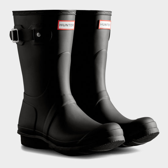 Women’s Original Short Black Wellington Boots