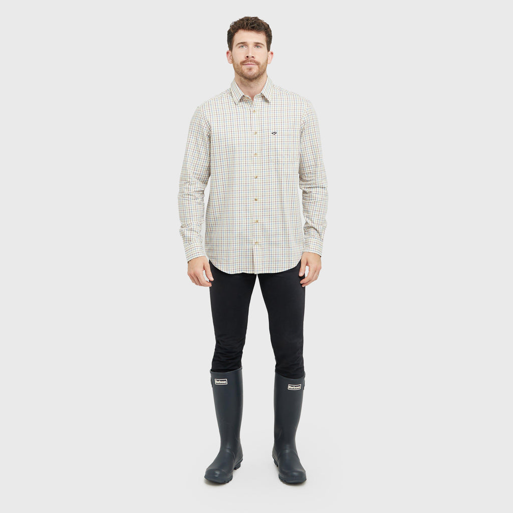 Mens Inverness Cotton Tattersall Shirt