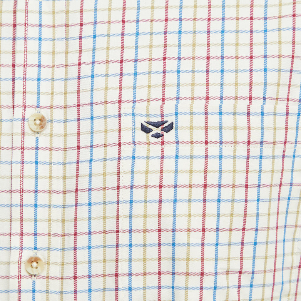 Mens Inverness Cotton Tattersall Shirt