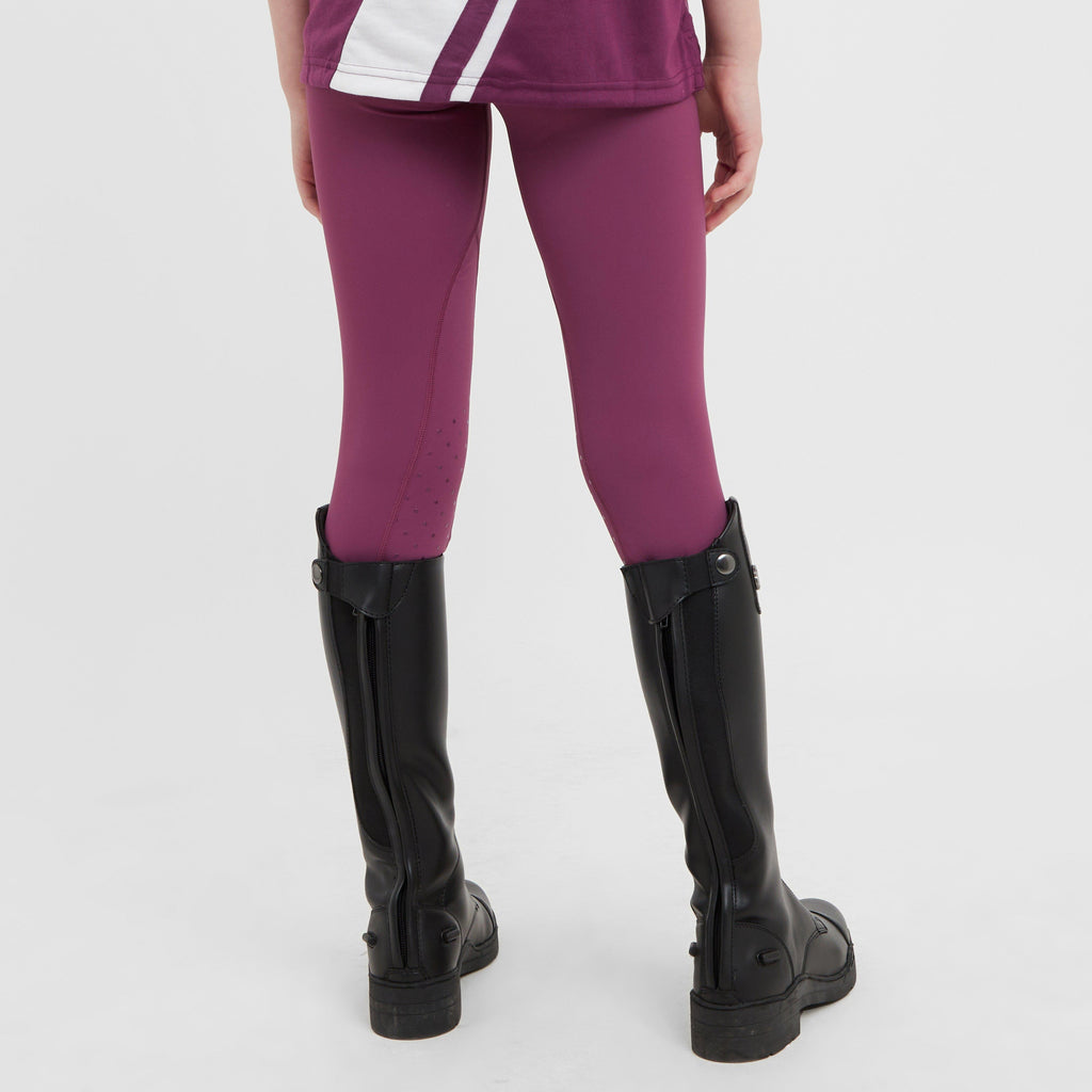 Kids' Ivy Knee Patch Riding Tights