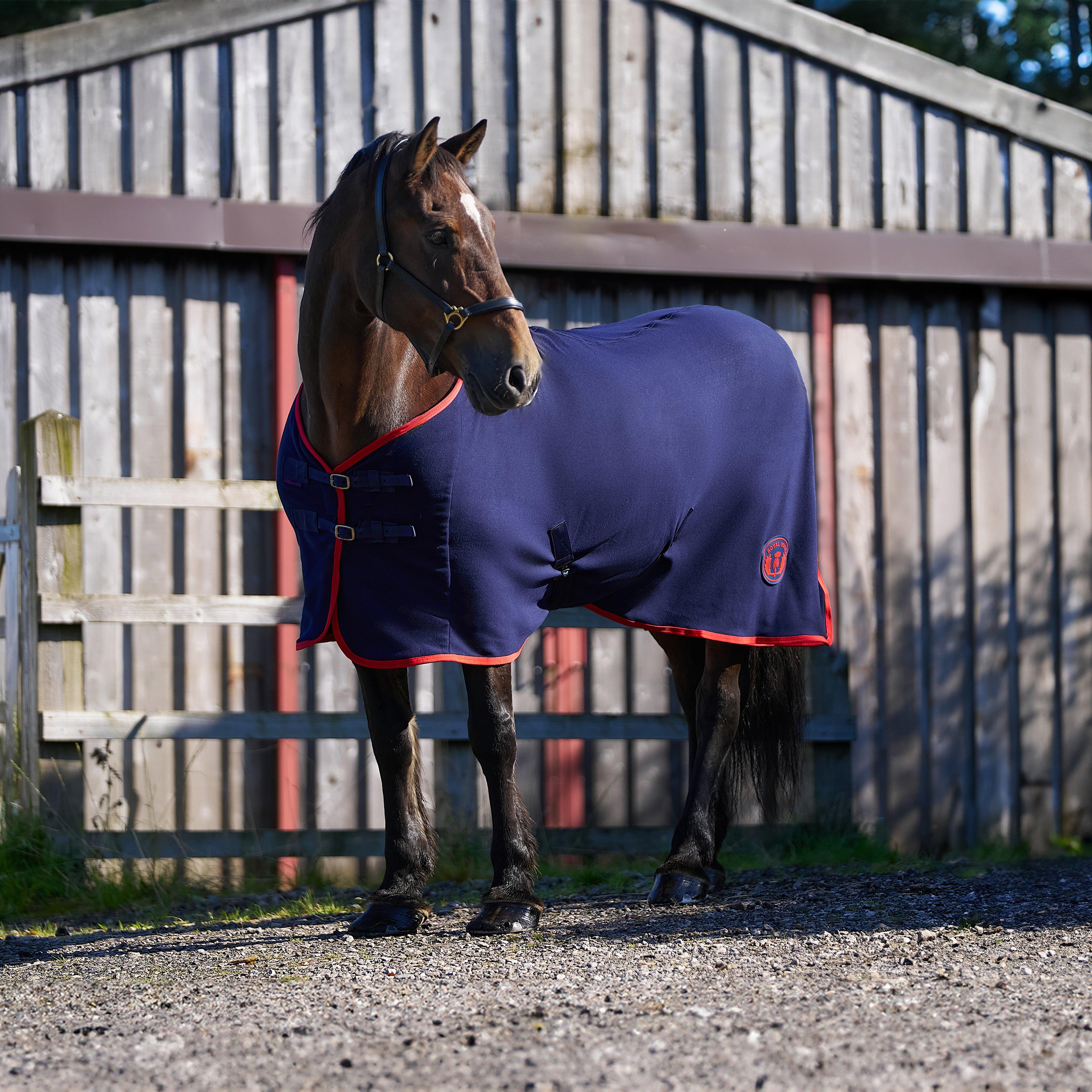 Original Fleece Standard Neck Rug Navy/Red