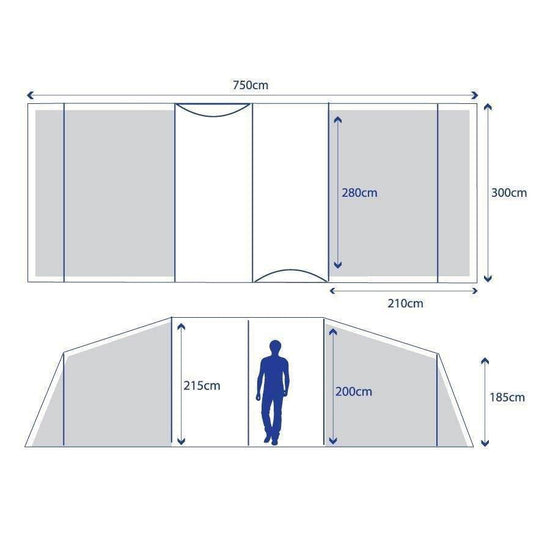 Refurbished Air 8 Tent