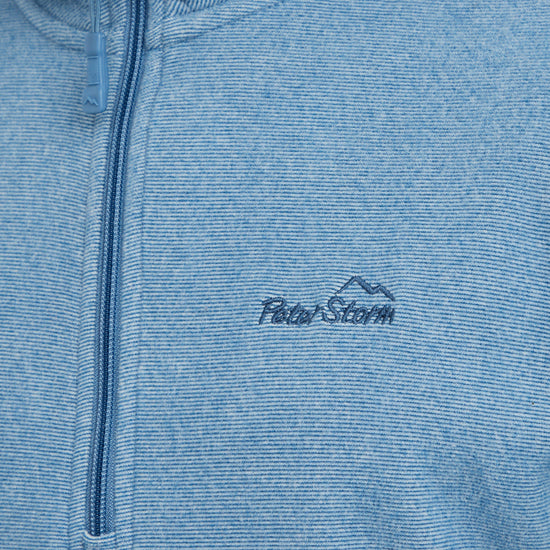 Men’s Bracken Half Zip Stripe Fleece