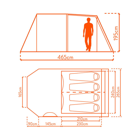 Refurbished Air 400 Tent