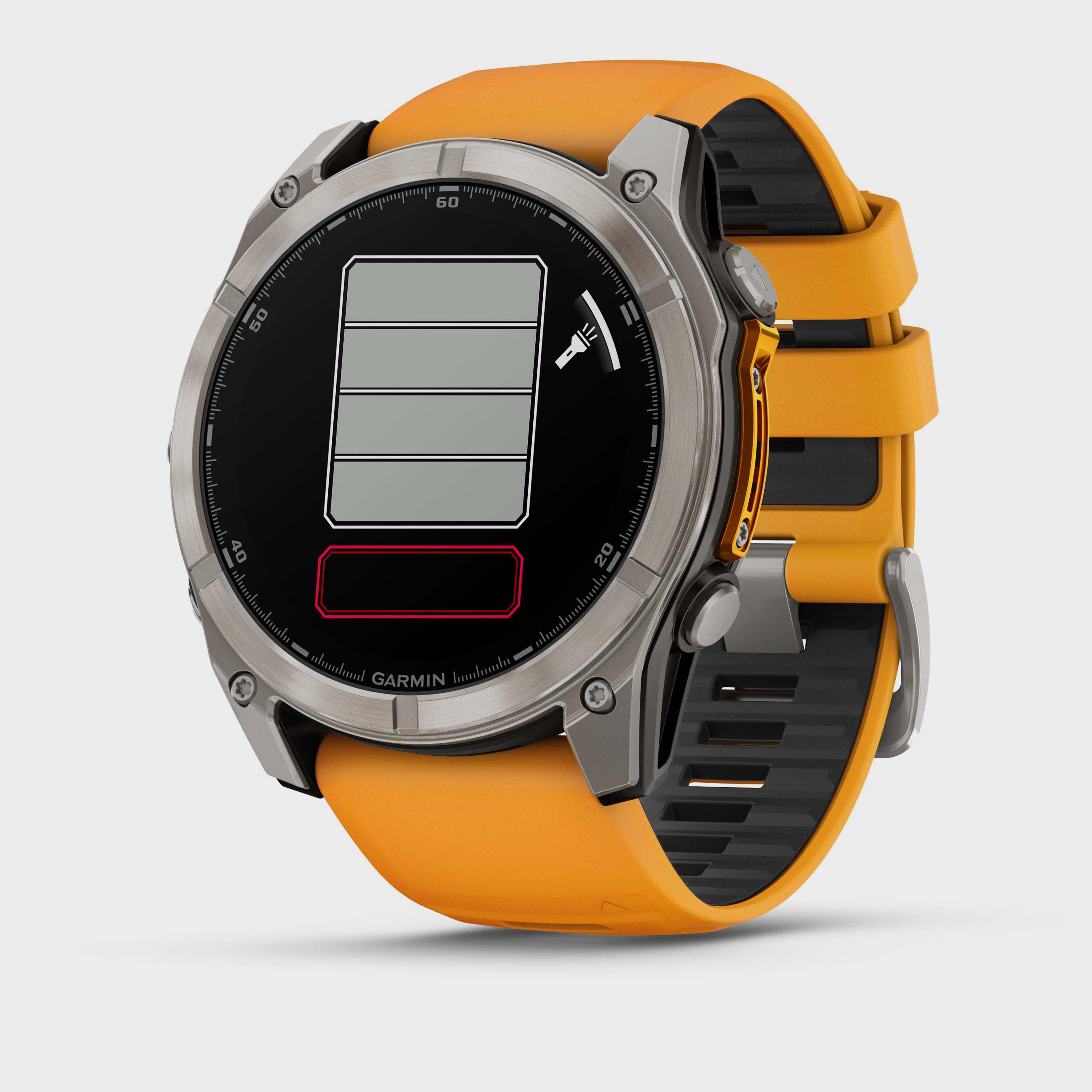 Orange Garmin fenix® 8 AMOLED Sapphire Edition 51mm GPS Smartwatch