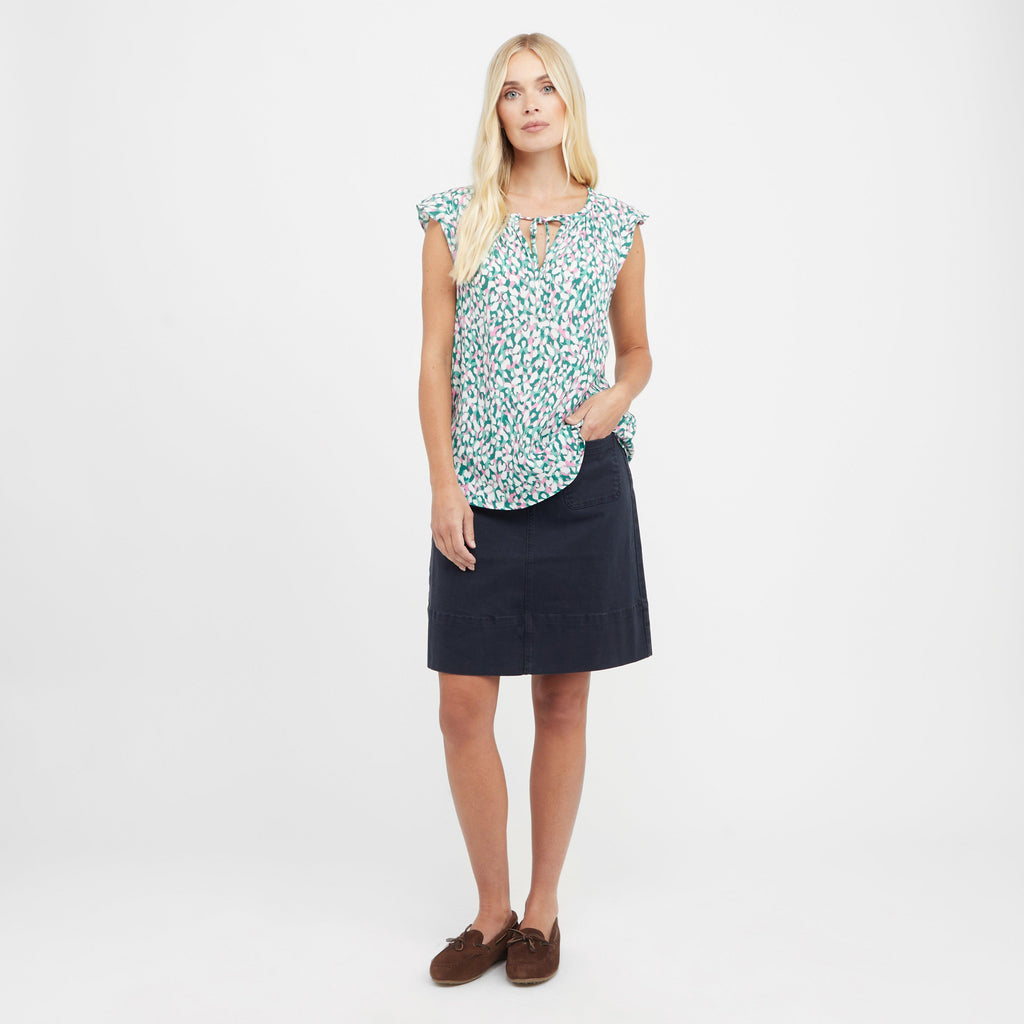Women’s Ondine Frill Sleeve Top