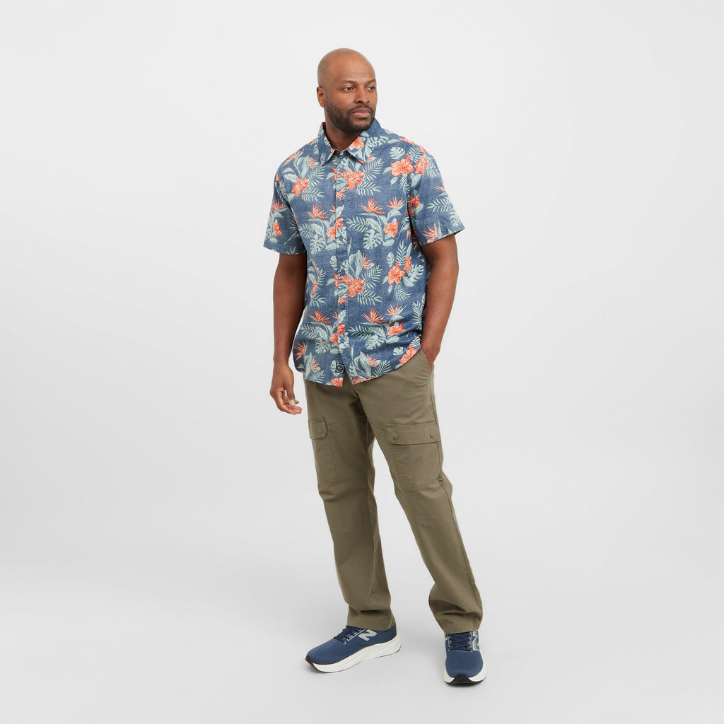 Men’s Palm Short Sleeved Shirt