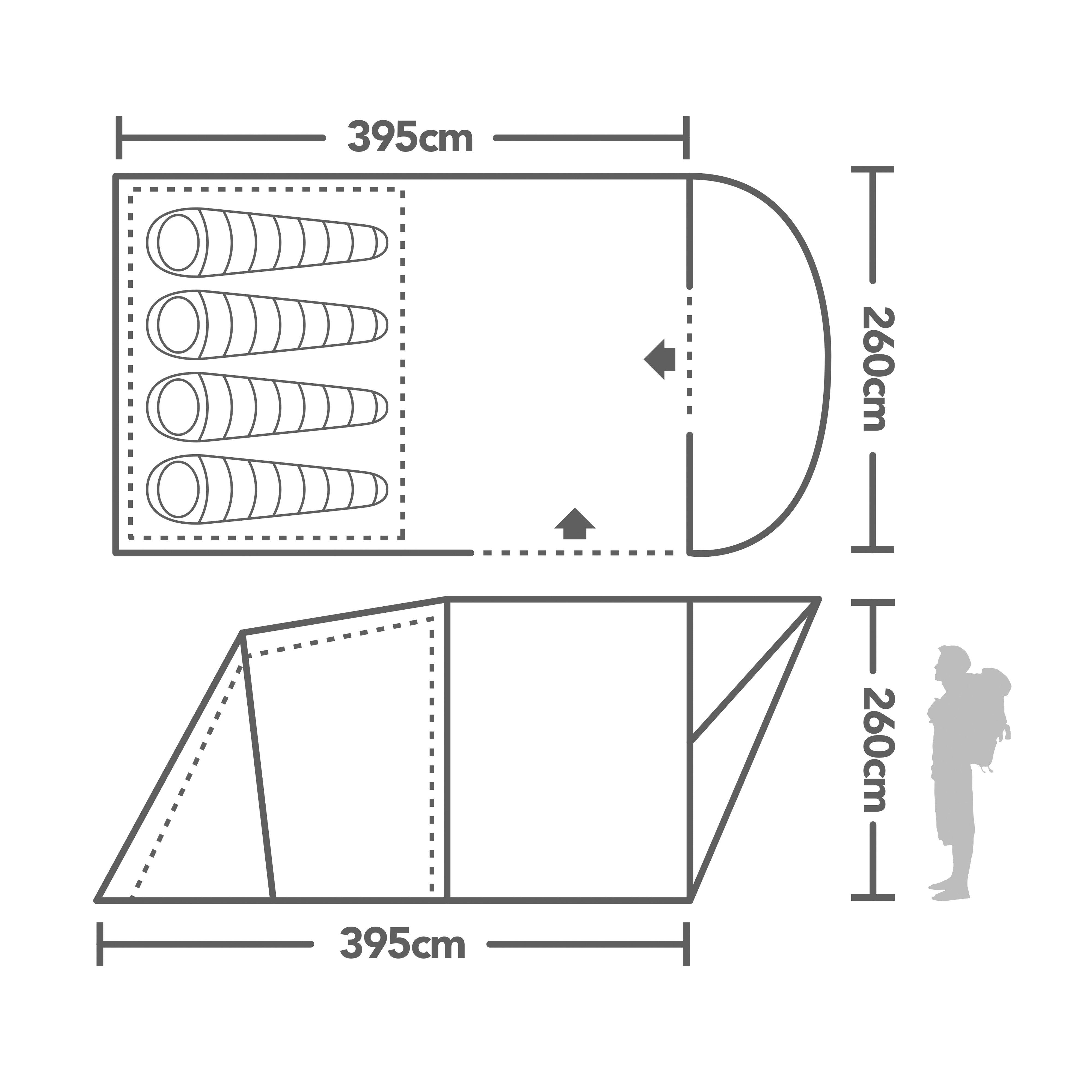 Oregon 4 Tent