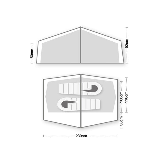 Refurbished Zephyros Compact 2 Tent